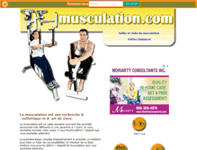 Tablet Screenshot of musculation.com
