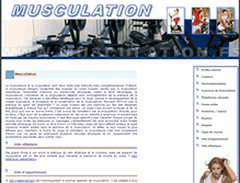 Tablet Screenshot of musculation.es